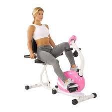 The magnetic tension control system allows users to adjust the level for easier or more difficult workouts. Sunny Health Fitness Magnetic Recumbent Bike Exercise Bike 220lb Capacity Monitor Pulse Rate Monitoring P8400