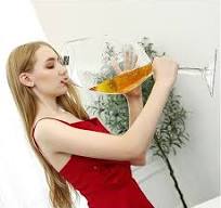 Amazon.com | YUANXIN Giant Wine Glass Huge Stemware Creative ...