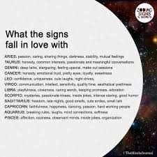 What The Signs Fall In Love With Zodiac Sign Traits Zodiac Signs Gemini Zodiac Signs