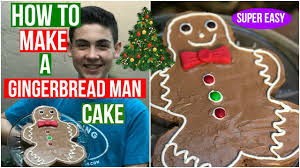 My christmas baking wouldn't seem complete without a batch of these cute gingerbread men. How To Make A Gingerbread Man Cake Baking With Ryan Episode 51 Youtube
