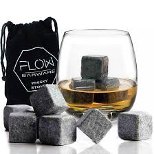 Reach for your favorite bottle of bourbon, scotch, or blended whiskey, and pour as usual. 12 X Granite Whiskey Stones Flow Barware
