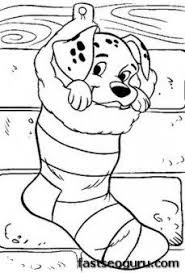 They are free and easy to print. Printable 101 Dalmatians In Christmas Stocking Coloring Page Printable Coloring Page Disney Coloring Pages Christmas Coloring Books Christmas Coloring Sheets