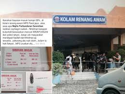 Lokasi kolam renang tersebut yang diresmikan pada tahun 1954 yang sekarang ini sangat ramai dikunjungi dari waktu ke waktunya. Harga Tiket Kolam Renang Awam Paroi Dinilai Semula