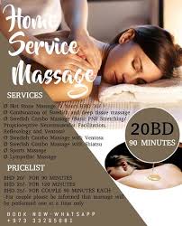 Check spelling or type a new query. Home Service Massage In Bahrain Book Your Appointment Today Whatsapp No 33295681 Services O Hot Stone Massage 2 Hours Bhd 30 O Combination Of Swedish And Deep Tissue Massage O Swedish Combo Massage