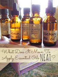 What Does It Mean To Apply Essential Oils Neat Is It Good Practice Ginger Essential Oil Natural Remedies Healthy Essential Oils