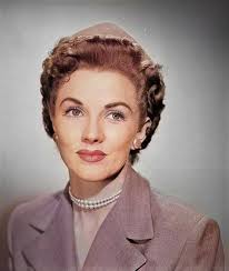 RARE STILL COLOR TV'S SUPERMANS PHYLLIS COATES GEORGE REEVES CLOSEUP