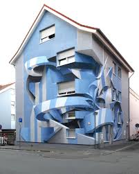 Street Artist Peeta Recently Created This Optical Illusion House For The Street Art Festival Street Art Street Artists Best Graffiti