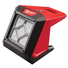 Milwaukee M12 12 Volt 1000 Lumens Lithium Ion Cordless Rover Led Compact Flood Light Tool Only 2364 20 The Home Depot