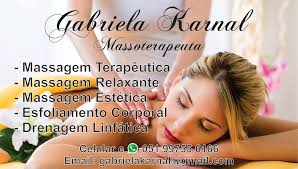 Profile for Massoterapeuta Gabriela Karnal
