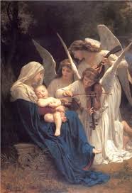 Song Of The Angels By Bouguereau 1881 William Adolphe Bouguereau Catholic Art Angel Art