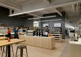 Square Headquarters San Francisco Office Snapshots Floor Design Break Room Office Coffee Bar