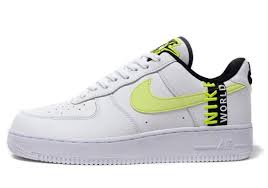 Air Force 1 White Black Blue Fury Pin On Nike