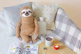 Hot Water Bottle Cover Water Bag Cover Sloth Kinderzimmer Warmflasche Wellness Warmekissen Faultier Faultierwarmflasche Petitipanda In 2020 Hot Water Bottle Cover Sloth Sloth Gift