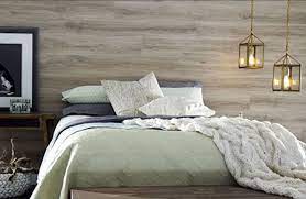 Make sure the wall surface is completely flat. Home Dzine Home Improvement Create A Feature Wall With Laminate Flooring