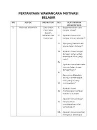 Check spelling or type a new query. Pertanyaan Wawancara Motivasi Belajar
