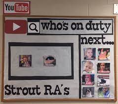3 bulletin board ideas for overdue books. Ra Res Life Youtube Feed Meme Bulletin Board Ra Bulletin Boards Bulletin Boards Ra Bulletins