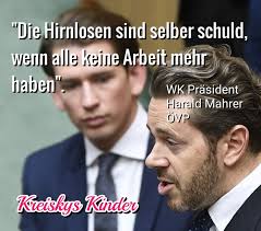 Harald mahrer gilt als umgänglich und sachorientiert. Kreiskys Kinder Laut Wk Prasident Harald Mahrer Ovp Facebook