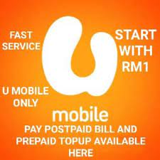 Do you know how to pay your u mobile bill online? Minimum Rm5 U Mobile Bill And Topup Postpaid And Prepaid Available Here Shopee Malaysia