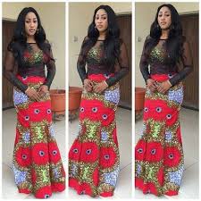 From drc mode africaine, mode africaine robe, model pagne africain. Robe Pagne Avec Dentelle 4a202a