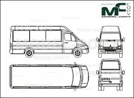 Mercedes Benz Sprinter Bus Cizim Model Copy Benz Sprinter Sprinter Bus Mercedes