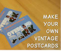 In five easy steps you can be well on your way to printing your own postcards. Make Your Own Vintage Postcards 7 Steps Instructables