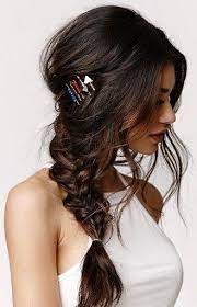 40 Amazing Bobby Pins Hairstyle Ideas To Transform Your Look Blurmark Side Braid Hairstyles Long Braided Hairstyles Long Hair Styles