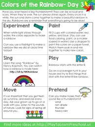 Virtual Preschool Circle Time Preschool Circle Time Preschool Lesson Plans Rainbow Lessons