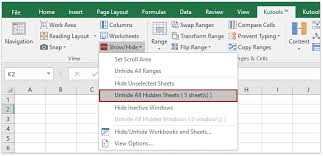 This specific sheet is hidden using vba ( xlsheetveryhidden). How To Unhide All Worksheets Sheets In Excel