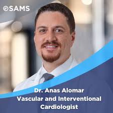 Member Under The Spotlight: Dr. Anas Alomar, a renowned vascular and  interventional cardiologist, has dedicated his career to providing  exceptional medical care and advancing the field of cardiology. Born in  Houston, Texas,