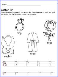 Writing Letter R Worksheet Kindergarten Pre K Letter O Worksheets Preschool Letters Learning Letters