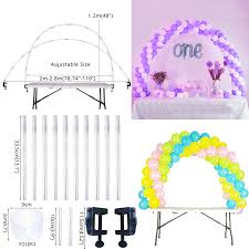 Shop balloon arches diy & more. Diy Balloon Arch Kit Plastic Balloons Column Stand With Frame Base Pole And Ballons Clips For Birthday Wedding Event Party Decor Buy At The Price Of 0 82 In Aliexpress Com Imall Com