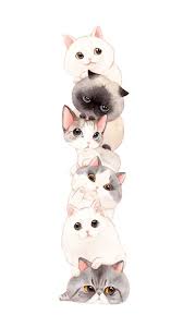 Pin De Meo G Em My Works Bichinhos Fofos Desenhos Fofinhos Coisas De Gato Ilustrasi Kucing Gambar Hewan Fotografi Hewan