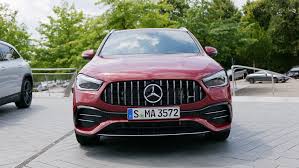 Those include the front bumper which mind you, the gla 45 prototype in the photos does not feature the production rear bumper and exhausts which means development is still ongoing. Mercedes Gla Amg 45 S Fahrbericht 2021 Autogefuhl