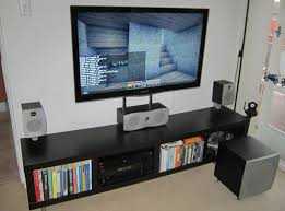 Lack Tv Wall Mount Without Drilling Ikea Hackers Tv Wall Wall Mounted Tv Diy Tv Wall Mount