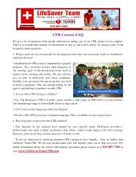 How long will it take? Cpr Course Faq