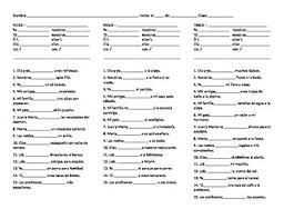 Practice With Pedir Worksheets Teaching Resources Tpt