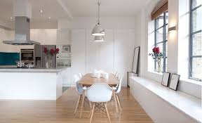 For a space that requires a few more seats, this open floorplan dining room fits the bill. 15 Charming Scandinavian Dining Room Design Ideas Home Design Lover