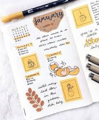 Check spelling or type a new query. Aesthetic Yellow Bullet Journal Novocom Top