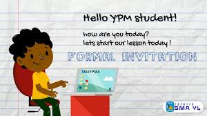 Penjelasan, contoh ekspresi inviting, accepting invitations, and declining invitation disertai latihan soal. Formal Invitation Materi Bahasa Inggris Kelas 11 Youtube