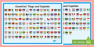 Country flag images for free. Country Flags With Names And Capitals Pdf Free Download Famous Country Flags Of The World Gk Questions For Class 3