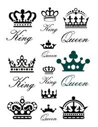 It always pays to design one that goes with the contour of the body. 1 49 Gbp Waterproof Temporary Fake Tattoo Stickers Classic King Queen Crown Design Ebay Fashion Queen Tattoo Small Crown Tattoo Queen Crown Tattoo