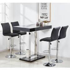 What makes these bar stools and tables so versatile? Bar Table Stools Sets Furniture Uk Furniture In Fashion