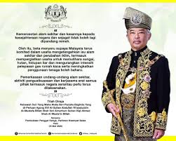 Keberangkatan pulang kebawah duli yang maha mulia tuanku sultan kedah. Pejabat Kebawah Duli Yang Maha Mulia Al Sultan Kelantan