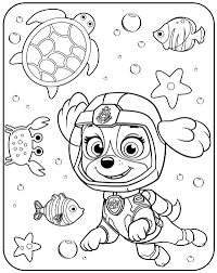 Free printable paw patrol coloring sheets & colouring pages with ryder & the mighty pup gang: Paw Patrol Coloring Pages 120 Pictures Free Printable