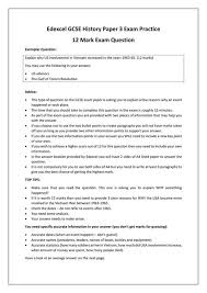 Pearson education accepts no responsibility whatsoever for the accuracy or method of working in the answers given. Edexcel Paper Two Exemplars Edexcel Paper Two Exemplars Paper 2 9 1 Edexcel Also For Upper Secondary Education