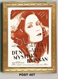 10 affiches de cinéma vintage en suédois de Eric ROHMAN. Années 30.  Reproductions. Films divers. PACK N°5