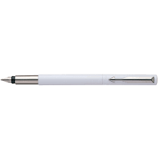 Parker Vector White Fountain Pen Fine Nib with Chrome Clip-Montgomery Pens  Fountain Pen Store