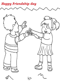 Let me know in the comments below! Friendship Day Printable Coloring Page For Kids 1