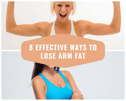Basically anything you can do with weights is good for strengthening the muscles in your arms, so improvise as much as you want. 8 Effective Ways To Lose Arm Fat