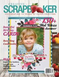 The blog showcases all the latest innovations and ideas in card making. Creative Scrapbooker Summer 2018 Subscriptions Pocketmags